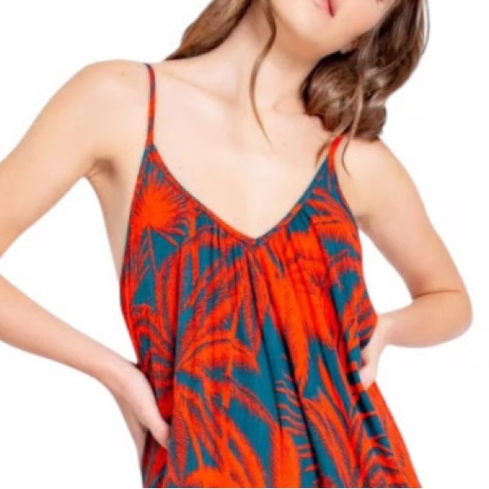 PJ Salvage Shake Your Palms Spaghetti Strap Top